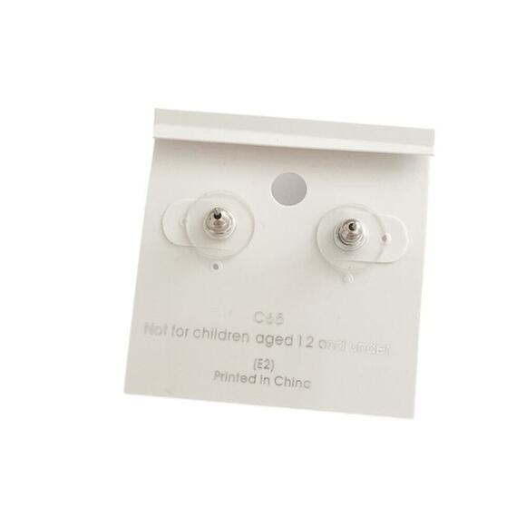 8mm Swarovski Crystal Dangle Earrings - Amethyst & Black Diamond - Picture 2 of 2